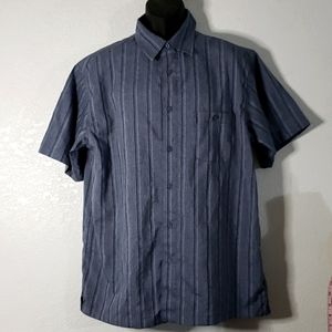 Haggard large blue short sleeve